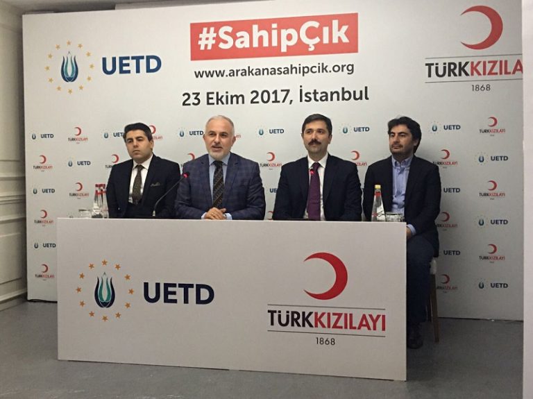 UETD’den Arakan’a 3 milyonluk yardım