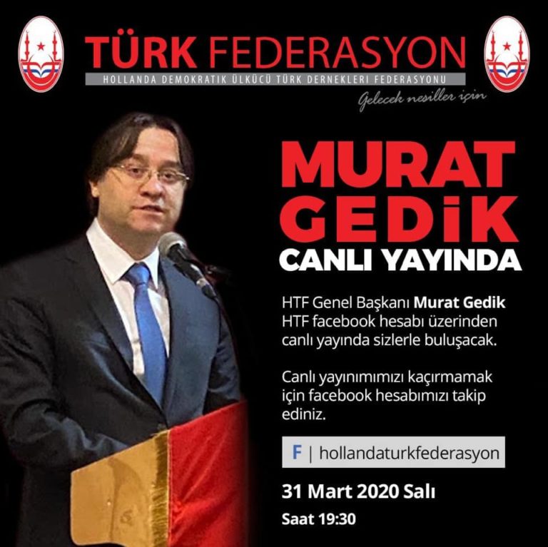 HTF Genel Başkanı Murat Gedik, Vatandaşlarla Sosyal Medya’da Buluşuyor